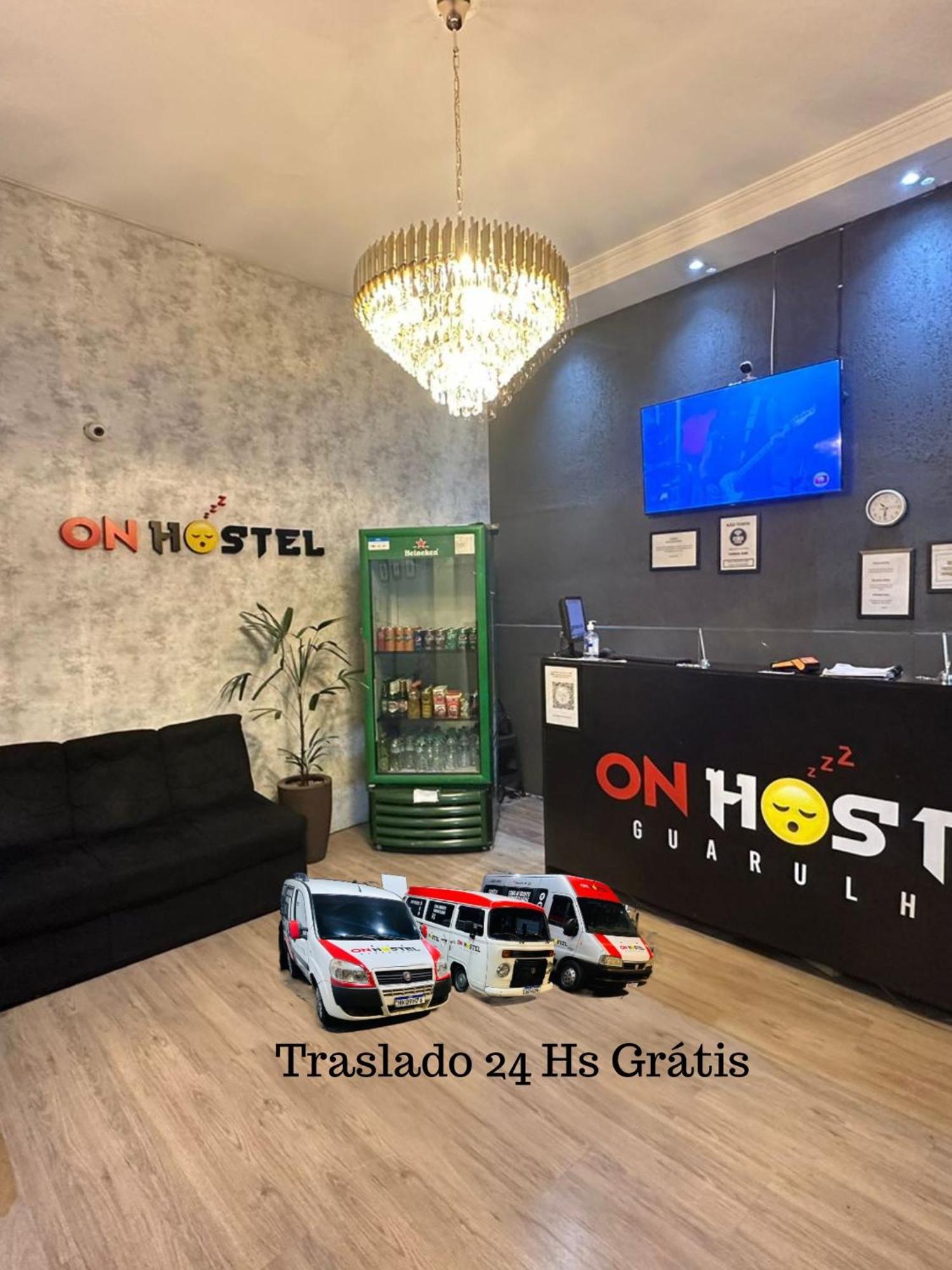 On Hostel II Gru Aeroporto Translado 24 Hs جوارولوس المظهر الخارجي الصورة